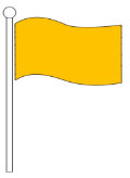 Yellow: Medium Hazard